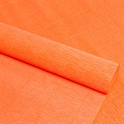 Бумага гофрированная простая оранжевая 140г 981 - фото 53427