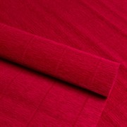 Бумага гофрированная простая вишневая 140г 986 - фото 53428