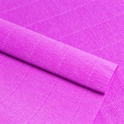 Бумага гофрированная простая ярко-сиреневая 140г 990 - фото 53429