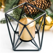 Подсвечник металлический Лофт под 1 свечу 607-40-B - фото 53440