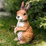 Фигура садовая Зайчонок коричневый U09088 - фото 53476