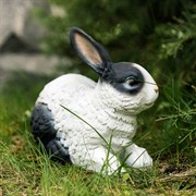 Фигура садовая Зайчонок чёрно-белый U09089-WBL - фото 53491