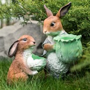 Кашпо садовое для растений Заяц с капустой U09093 - фото 53509