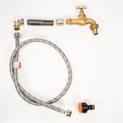 Колонка садовая металл черная 54-636 - фото 53572