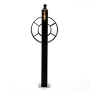 Колонка садовая металл черная 54-636 - фото 53583