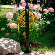 Колонка садовая металл черная 54-636 - фото 53585