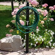 Колонка садовая металл сердце 54-637 - фото 53592