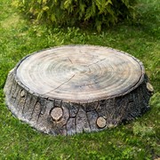 Крышка люка декоративная Пень дубовый на 80см U09109 - фото 53607