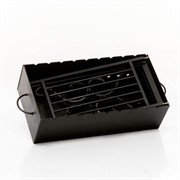 Мангал кованый разборный с полкой под дрова 861-39R - фото 53696