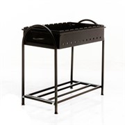 Мангал кованый большой с дровницей 861-42R - фото 53706