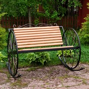 Кресло качалка садовое с деревом 881-45R - фото 53718