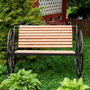 Кресло качалка садовое с деревом 881-45R - фото 53719