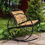 Кресло качалка садовое с деревом 881-45R - фото 53721