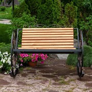 Кресло качалка садовое с деревом 881-45R - фото 53722