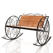 Кресло качалка садовое с деревом 881-45R - фото 53725