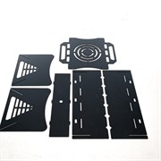 Мангал гриль барбекю разборный кованый 102-013 - фото 53729