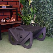 Мангал разборный кованый маленький 102-006 - фото 53822 Мангал разборный кованый маленький 102-006 - фото 53822