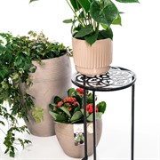 Цветочница напольная под 1 кашпо с круглым основанием высота 61см 401-005 - фото 53842