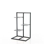 Стойка под цветы напольная металлическая 3 полки высота 80см 501-001 - фото 53877