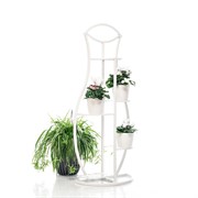 Стойка под цветы напольная металлическая 5 полок 501-006 - фото 53891