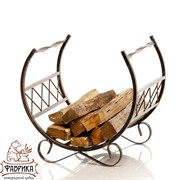 Дровница кованая полукруглая 500-72 - фото 5389