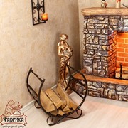 Дровница кованая полукруглая 500-72 - фото 5393