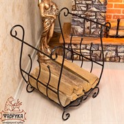 Дровница кованая для камина 500-73 - фото 5397