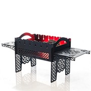 Гриль угольный мангал барбекю разборный кованый 102-010 - фото 54043