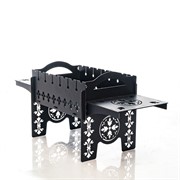 Гриль угольный, мангал барбекю разборный кованый 102-008 - фото 54046