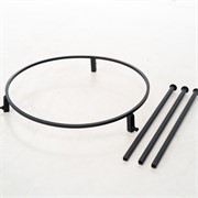 Подставка под казан тренога с огнеупорным покрытием разборная 98-022 - фото 54161