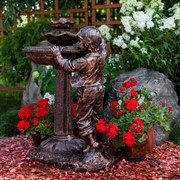 Фонтан Мальчик под бронзу F07022 - фото 54250