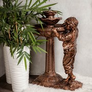 Фонтан Мальчик под бронзу F07022 - фото 54252