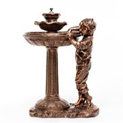 Фонтан Мальчик под бронзу F07022 - фото 54253