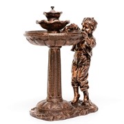 Фонтан Мальчик под бронзу F07022 - фото 54256