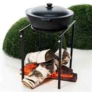 Подставка под казан разборная с огнеупорным покрытием 98-019 - фото 54306