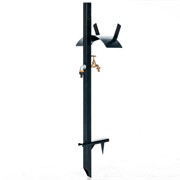 Опора c кронштейном для поливочного шланга и краном с подводом воды 820-011B - фото 54445