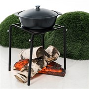 Подставка под казан с огнеупорным покрытием разборная 98-020 - фото 54495