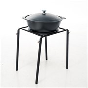 Подставка под казан с огнеупорным покрытием разборная 98-020 - фото 54497