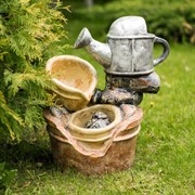 Фонтан для сада Кувшины с лейкой U09000 - фото 54683