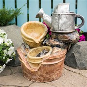 Фонтан для сада Кувшины с лейкой U09000 - фото 54685