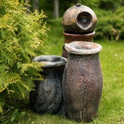 Фонтан садовый Кувшины перелив высота 76см стеклопластик U08998 - фото 54724