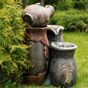 Фонтан садовый Кувшины перелив высота 76см стеклопластик U08998 - фото 54725