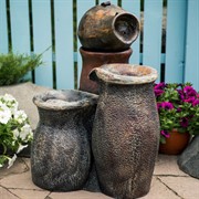 Фонтан садовый Кувшины перелив высота 76см стеклопластик U08998 - фото 54727