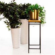 Подставка под цветы металл и дерево 66-209-TS - фото 54761