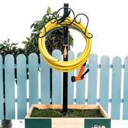 Опора c кронштейном для поливочного шланга и краном с подводом воды  Стрекоза 820-012B - фото 54869