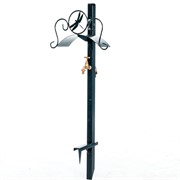 Опора c кронштейном для поливочного шланга и краном с подводом воды  Стрекоза 820-012B - фото 54870