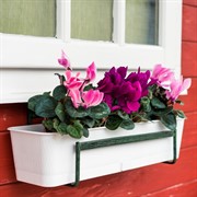 Подставка балконная для цветов кованая длина 41см 51-032 - фото 55045