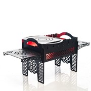 Гриль угольный мангал барбекю разборный кованый 102-010 - фото 55053