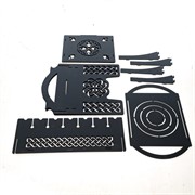 Гриль угольный мангал барбекю разборный кованый 102-010 - фото 55055