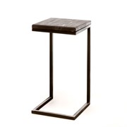 Подставка напольная Лофт металл и дерево высота 60см 66-216-TS - фото 55088